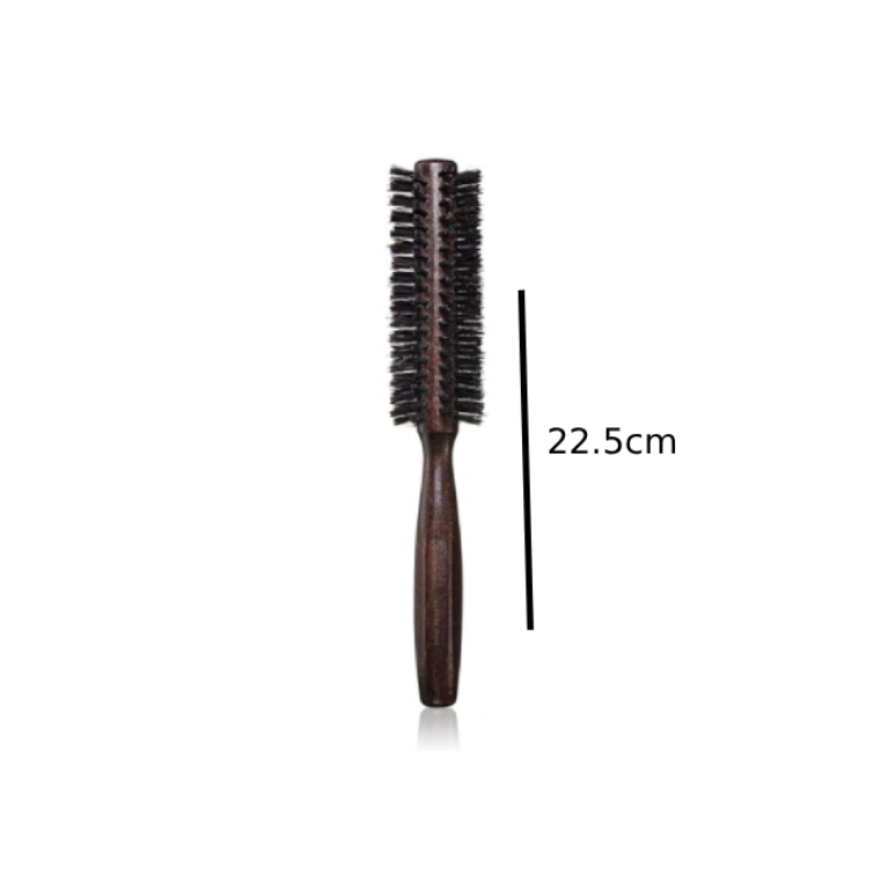 Στρογγυλή Βούρτσα Styling Μαλλιών 22.5cm Ξύλινη - Round Hair Styling Brush 22.5cm Wooden Handle
