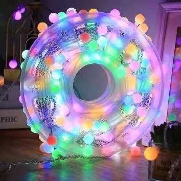 Χριστουγεννιάτικα φωτάκια LED αδιάβροχα - 50m - RGB - 272361