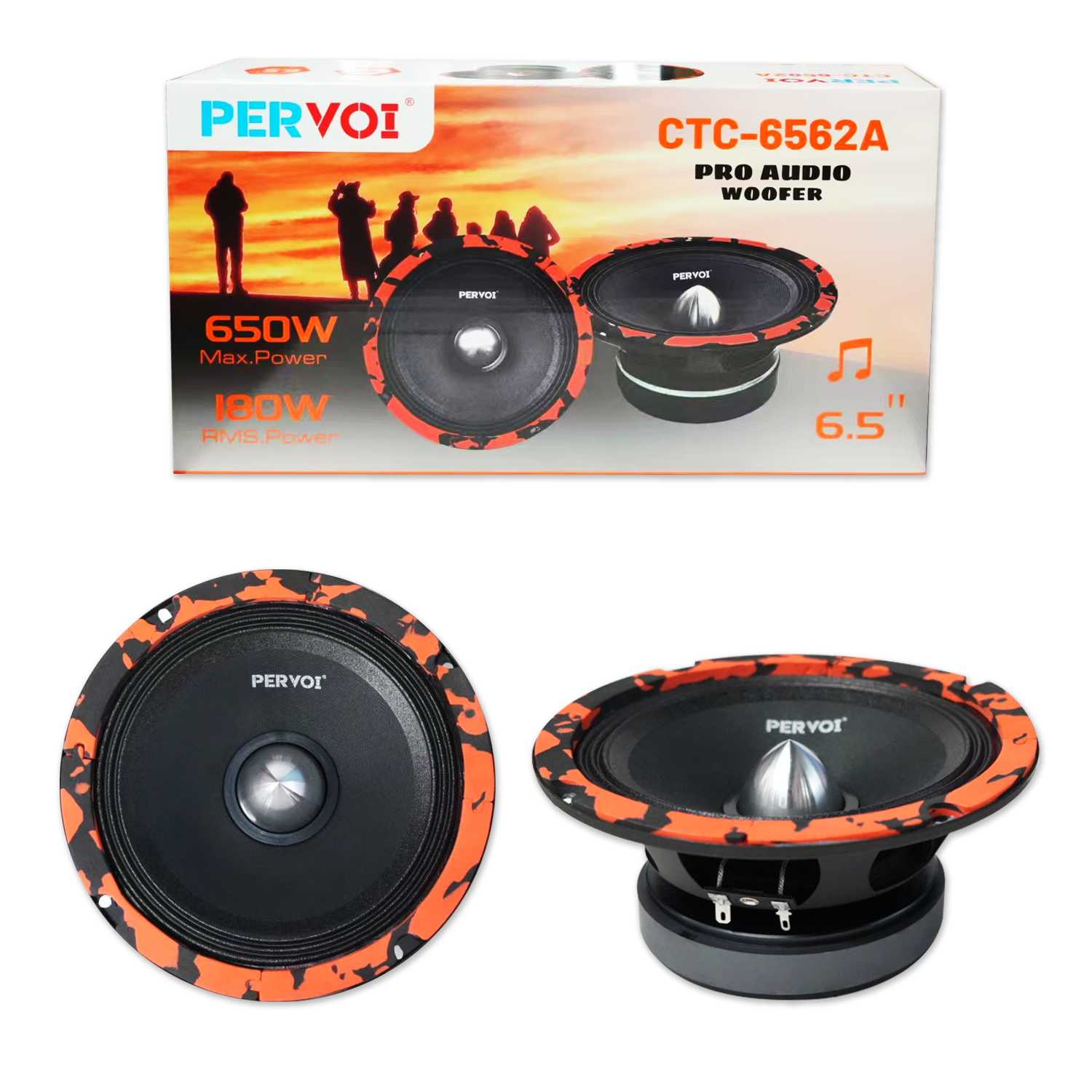 Ηχεία αυτοκινήτου - CTC-6562A - 6.5" - 000523 AUTO-MOTO-BIKE>Είδη αυτοκινήτου>Ηχεία αυτοκινήτου