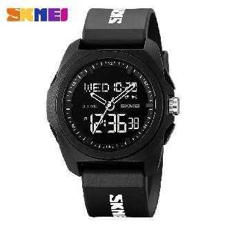 Ψηφιακό/αναλογικό ρολόι χειρός - Skmei - 2199 - Black