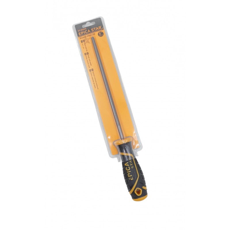 ΛΙΜΑ ΣΤΡΟΓΓΥΛΗ 8''/200mm EPICA STAR EP-30664 ΕΡΓΑΛΕΙΑ > ΧΕΙΡΟΣ > ΑΛΛΑ ΕΡΓΑΛΕΙΑ ΧΕΙΡΟΣ