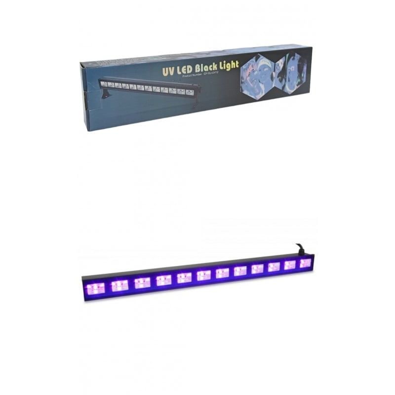 UV μπάρα φωτισμού LED QY-DJ-UV12 - UV LED Black light bar