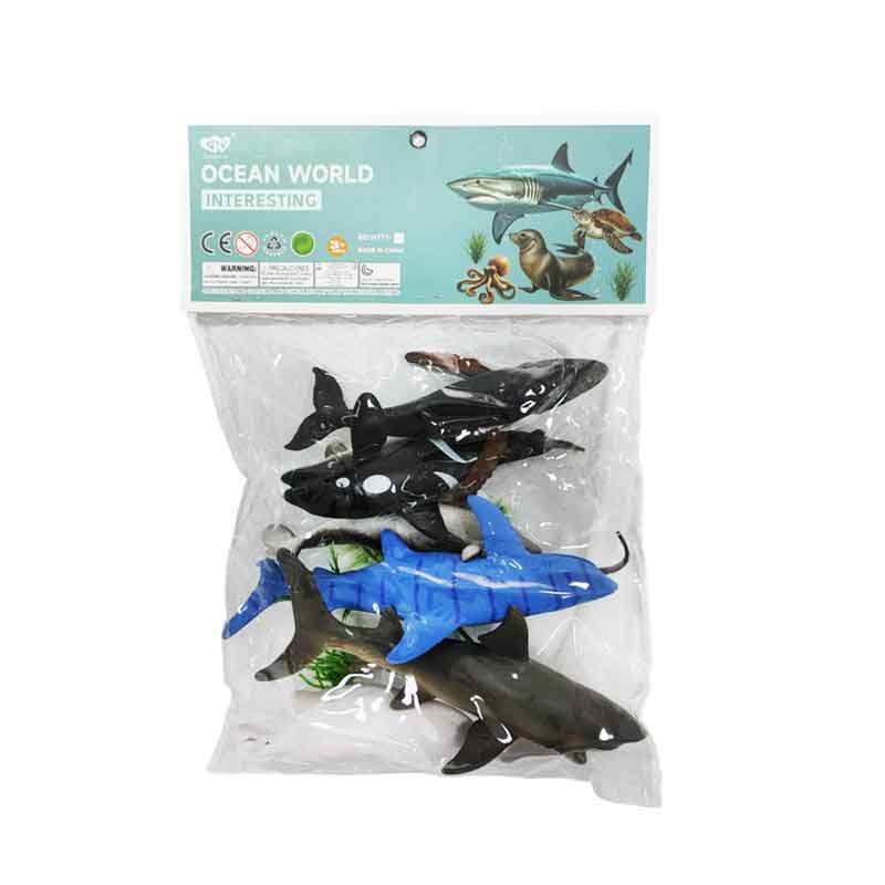 Σετ Παιχνίδια Θαλάσσια Ζώα – Ocean Animal Toys Set