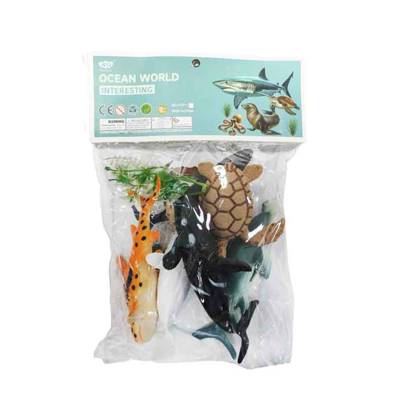 Σετ Παιχνίδια Θαλάσσια Ζώα – Ocean Animal Toys Set