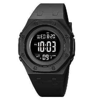 Ψηφιακό ρολόι χειρός - Skmei - 2048 - Black/Black