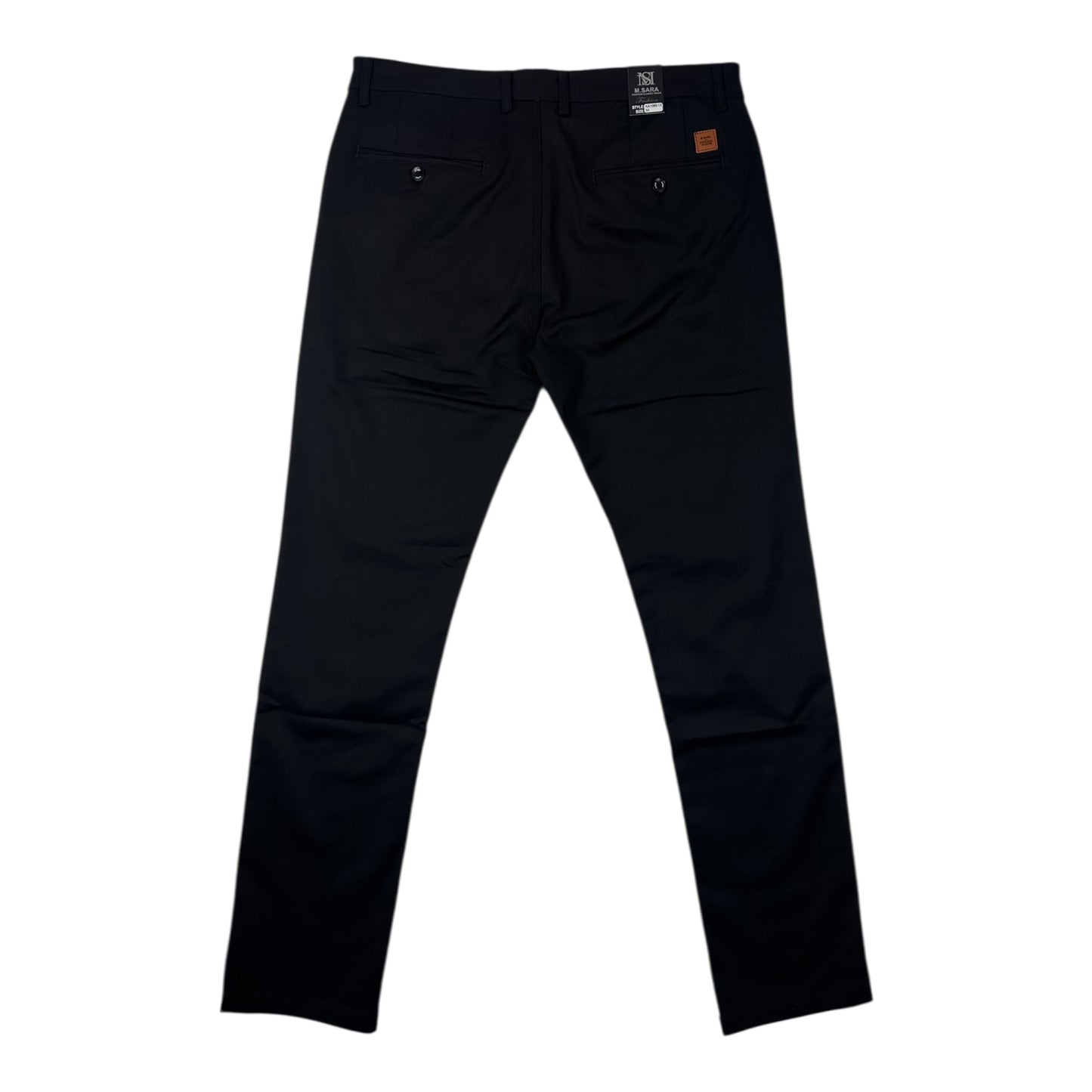 Angel Shopping Παντελόνι chino σε relaxed εφαρμογή μαύρο