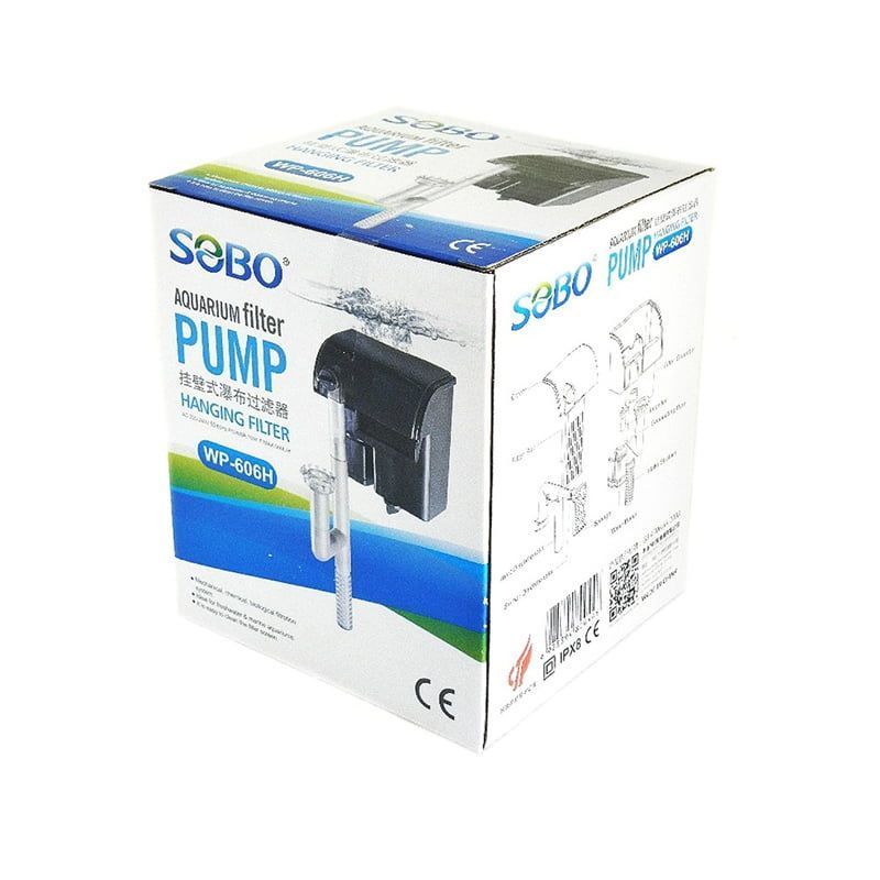 Sobo Εξωτερικό φίλτρου ενυδρείου WP-606H  - Aquarium Pump External Filter