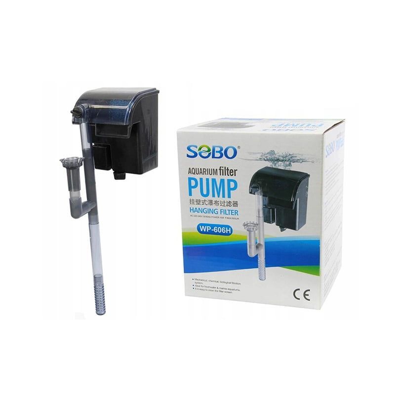 Sobo Εξωτερικό φίλτρου ενυδρείου WP-606H  - Aquarium Pump External Filter - Angel shopping