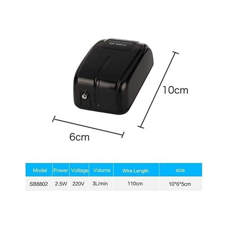 Sobo Αεραντλία Ενυδρείου SB-8802 - Aquarium Air Pump - Angel shopping