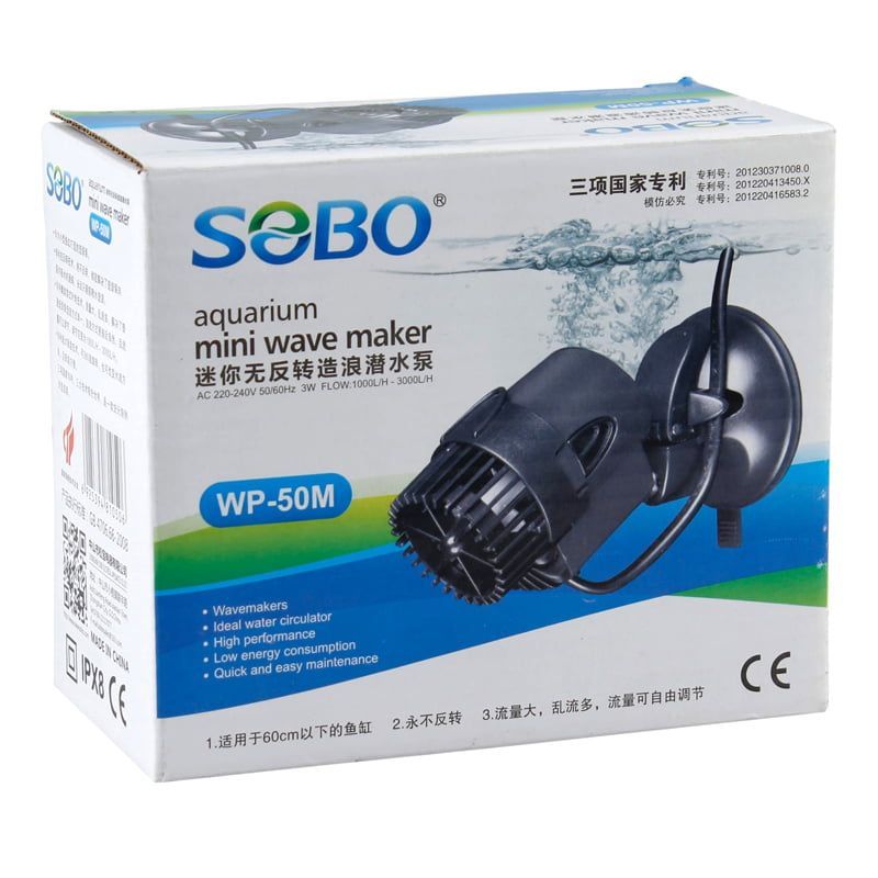 Sobo κυκλοφορητής νερού για κυματισμό WP-50M  - Aquarium Mini Wave Maker