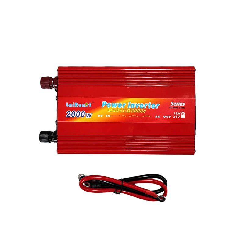 LaiRunH Inverter Αυτοκινήτου 2000W 12V – Power Inverter