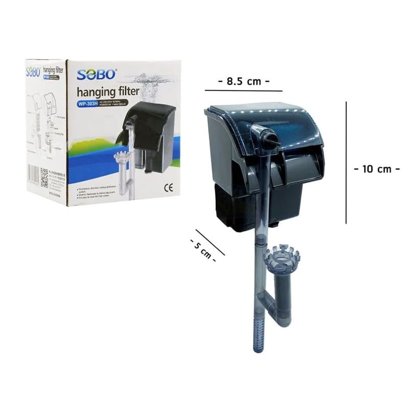 Sobo Κρεμαστό φίλτρο ενυδρείου WP-303H  - Aquarium Pump Hanging Filter