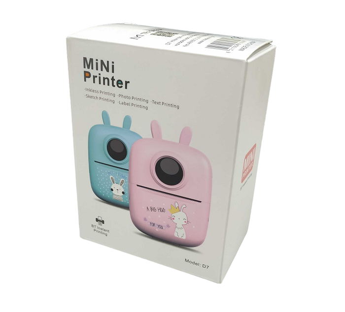 Παιδικός mini εκτυπωτής - D7 - 810699 - Pink ΕΙΔΗ ΤΕΧΝΟΛΟΓΙΑΣ>Gadgets>Παιδικά Gadgets