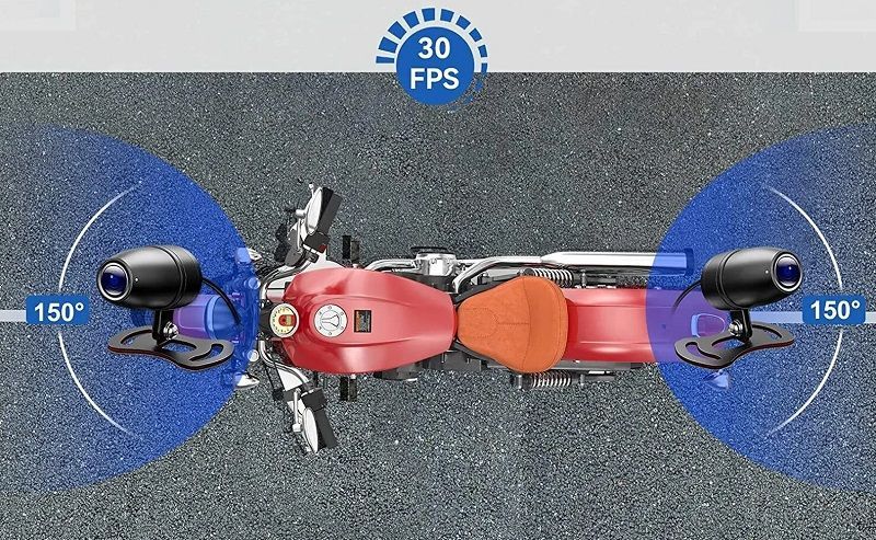 Καταγραφικό μοτοσυκλέτας - 3'' - M4A - WiFi - 811467 AUTO-MOTO-BIKE>Είδη ποδηλάτου & μηχανής>Υπολογιστές ταξιδίου