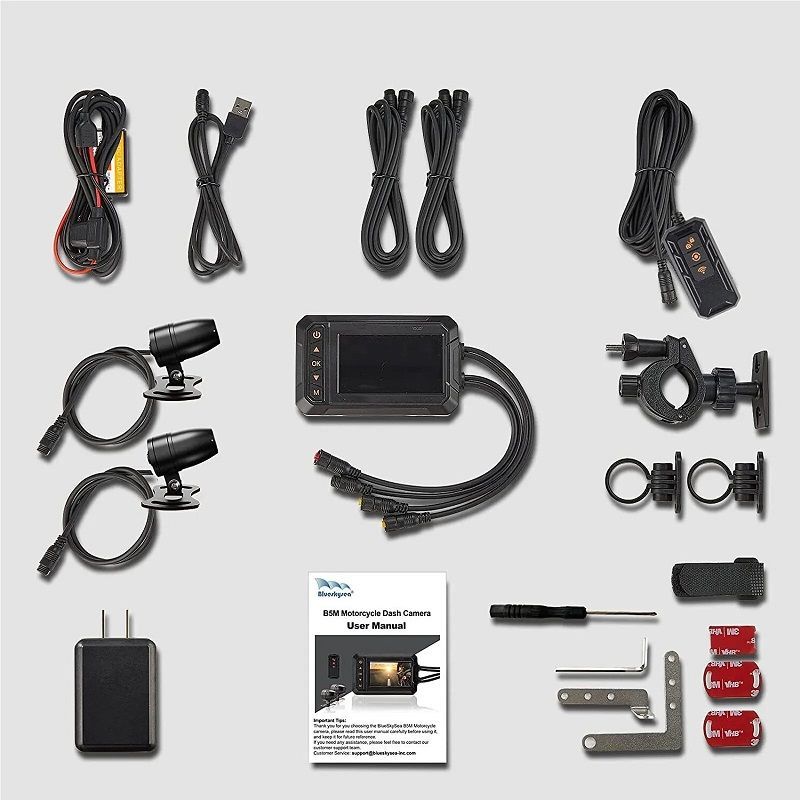 Καταγραφικό μοτοσυκλέτας - 3'' - M4A - WiFi - 811467 AUTO-MOTO-BIKE>Είδη ποδηλάτου & μηχανής>Υπολογιστές ταξιδίου