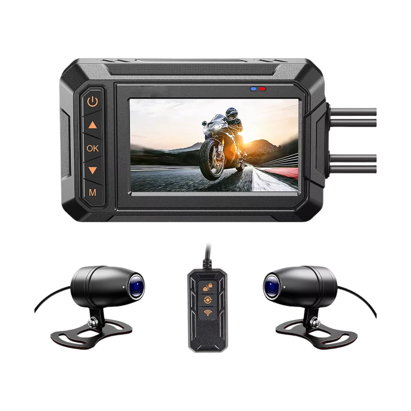Καταγραφικό μοτοσυκλέτας - 3'' - M4A - WiFi - 811467 AUTO-MOTO-BIKE>Είδη ποδηλάτου & μηχανής>Υπολογιστές ταξιδίου