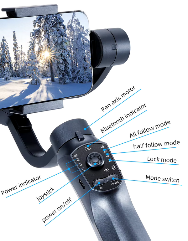 Σταθεροποιητής εικόνας Gimbal για smartphone - F10 Pro - 811481 ΕΙΔΗ ΤΕΧΝΟΛΟΓΙΑΣ>Gadgets>Αξεσουάρ smartphone