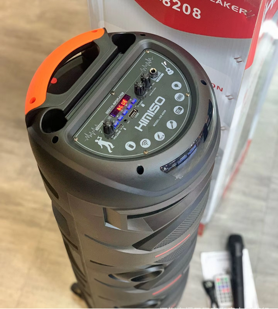 Φορητό ηχείο subwoofer με μικρόφωνο Karaoke - QS-8208 - KMS - 260714 ΕΙΔΗ ΤΕΧΝΟΛΟΓΙΑΣ>Ραδιόφωνα & Ηχεία>Φορητά subwoofer