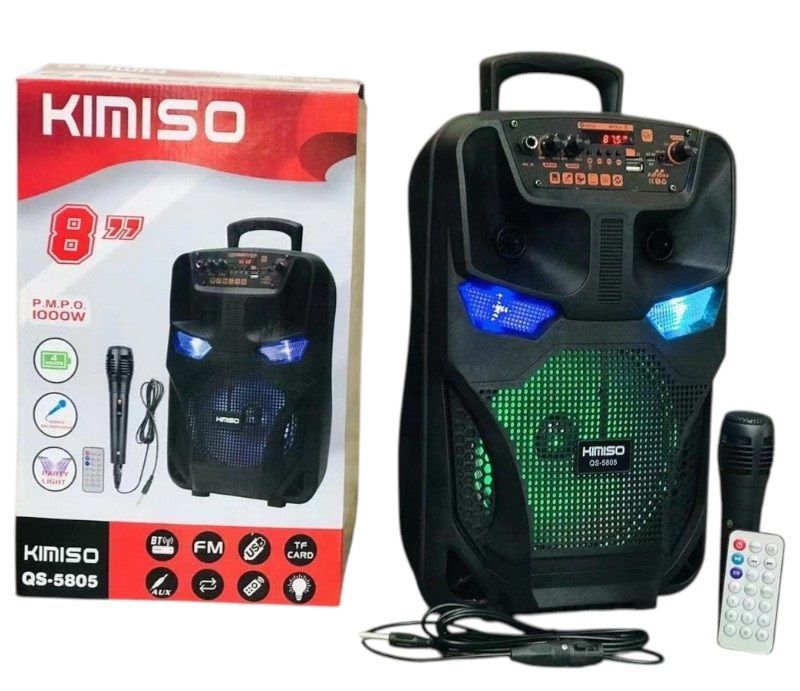 Φορητό ηχείο subwoofer με μικρόφωνο Karaoke - QS-5805 - 813058