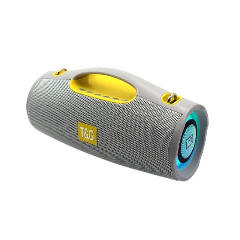 Ασύρματο ηχείο Bluetooth - TG-437 - LED RGB - 813553 - Grey ΕΙΔΗ ΤΕΧΝΟΛΟΓΙΑΣ>Ραδιόφωνα & Ηχεία>Ηχεία Bluetooth