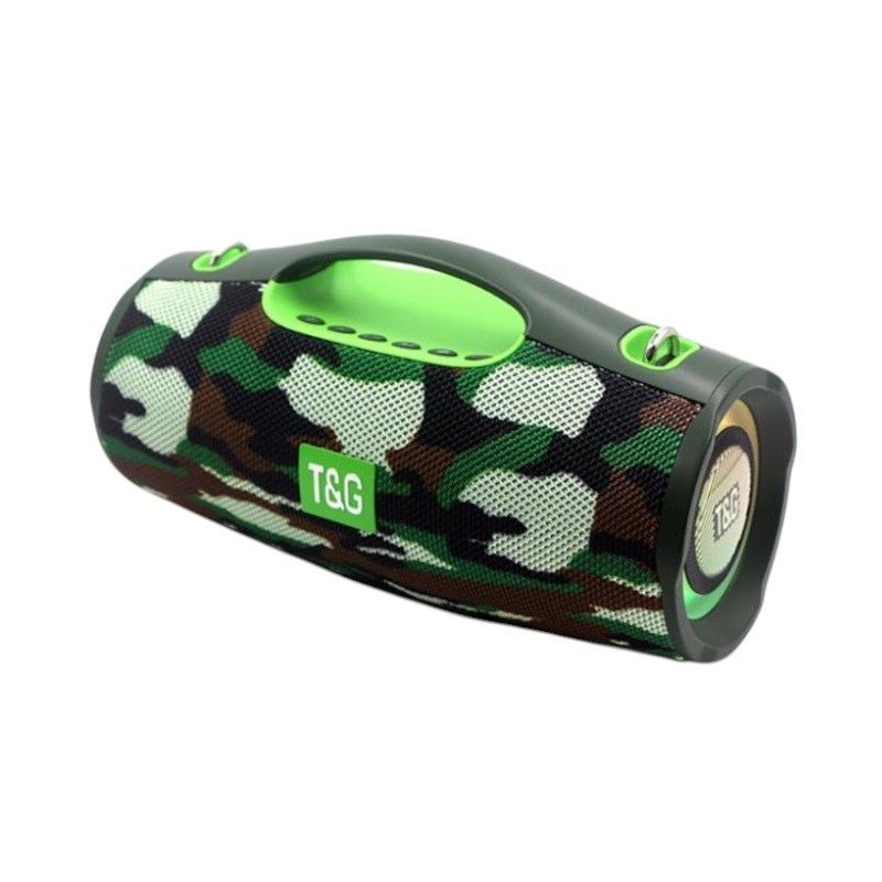 Ασύρματο ηχείο Bluetooth - TG-437 - LED RGB - 813553 - Army Green ΕΙΔΗ ΤΕΧΝΟΛΟΓΙΑΣ>Ραδιόφωνα & Ηχεία>Ηχεία Bluetooth