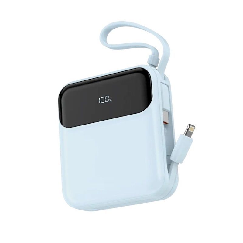 Powerbank Mini - Fast Charge - 8.000mah - DX337 - 813669 - Blue