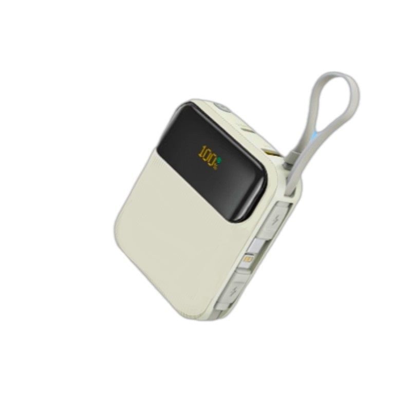 Powerbank Mini - Fast Charge - 10.000mah - DX337 - 813669 - Yellow