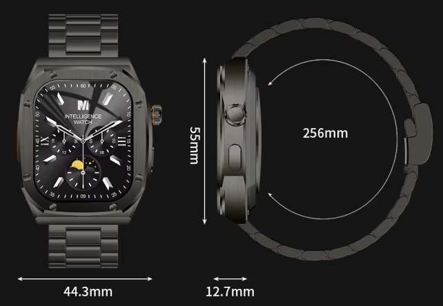 Smartwatch - Z17 Max - Stainless Steel - 814253 - Silver