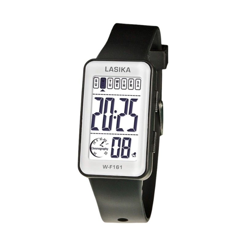 Ψηφιακό ρολόι χειρός - WF161 - Lasika - 115144 - Black/White