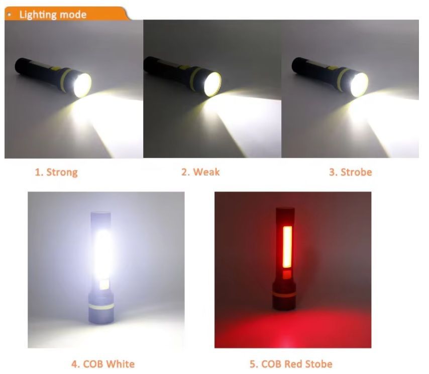 Επαναφορτιζόμενος φακός LED - FA-CH-24094 - 817469