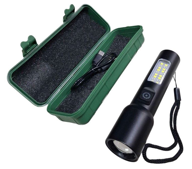 Επαναφορτιζόμενος φακός LED - FA-635 - 817490