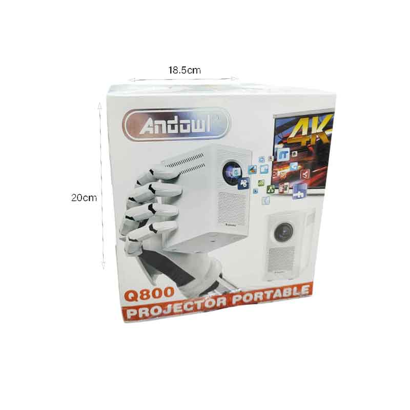 Andowl Προτζέκτορας 4Κ Ultra HD Q800 - Projector Portable