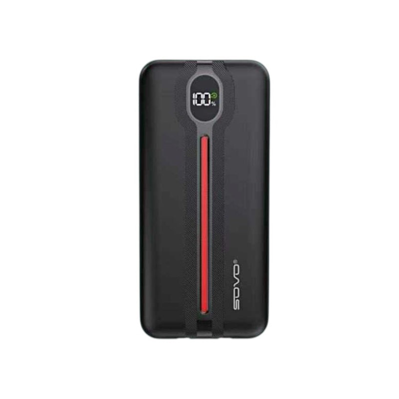Powerbank 2in1 - Fast Charge - 10.000mah - 22.5W - PD115 - 818645 - Black