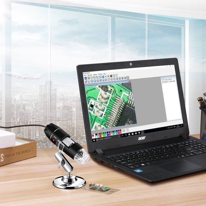 Ψηφιακό Μικροσκόπιο USB Μονόφθαλμο 1600x - Digital Microscope Electronic Magnifier