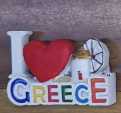 Tουριστικό μαγνητάκι Souvenir - Σετ 12pcs - Greece - 678223
