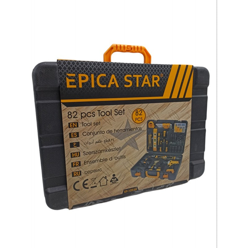 ΣΕΤ ΒΑΛΙΤΣΑΚΙ ΕΡΓΑΛΕΙΩΝ 82ΤΜΧ EPICA STAR EP-10938 ΕΡΓΑΛΕΙΑ > ΣΕΤ > ΕΡΓΑΛΕΙΟΘΗΚΕΣ