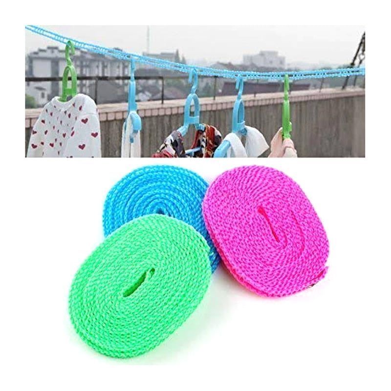 Σχοινί Απλώματος Ρούχων σε Κρεμάστρες 5m - Clothes line hanger stop rope