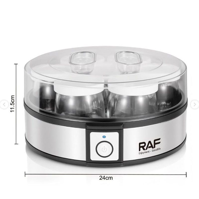 RAF Ηλεκτρικός Αφρογαλιέρας / Συσκευή Παρασκευής Γάλακτος 20W R-14400 - Yogurt Maker
