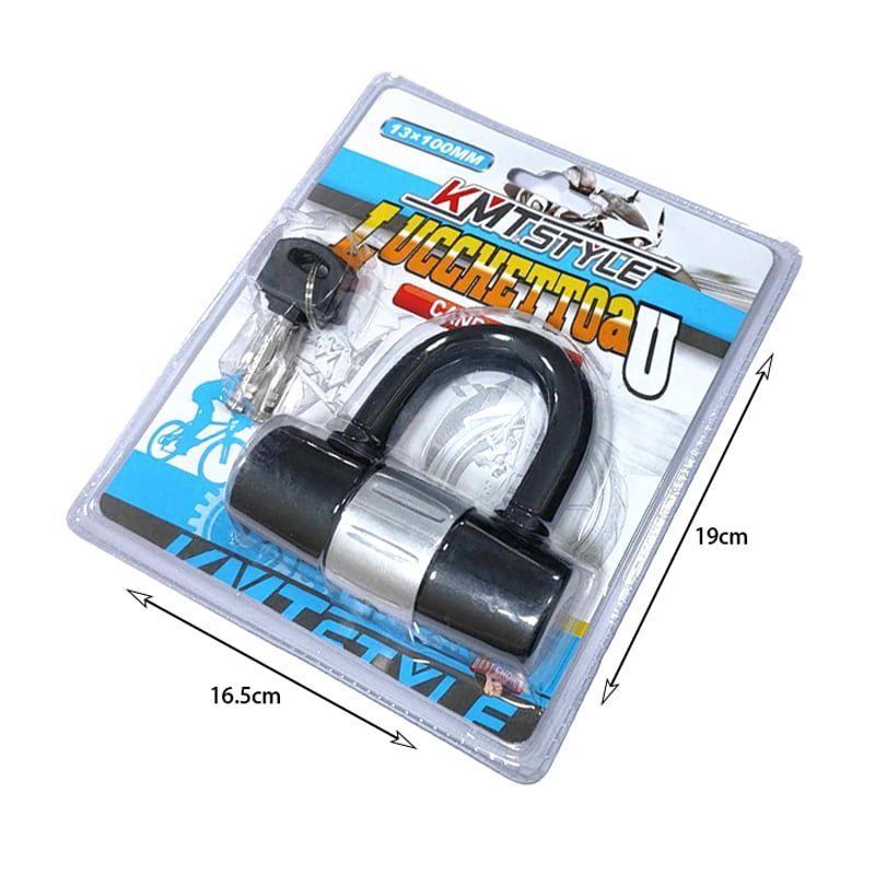 KMT Style Κλειδαριά ποδηλάτου 13x100mm - Bicycle U lock 8109