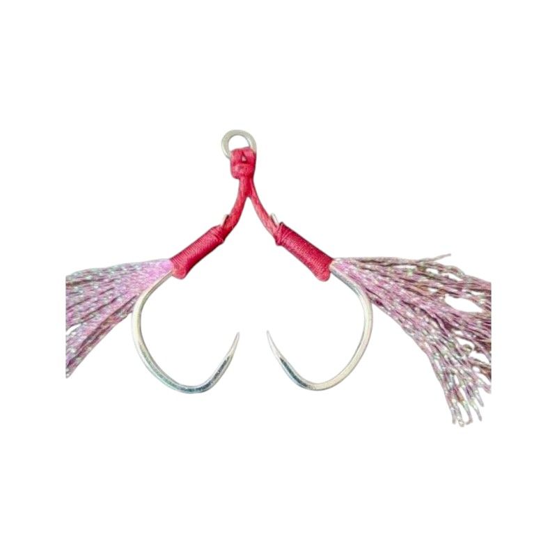Αγκίστρι διπλό με νήμα - Assist Hooks - 2/0 - 832431