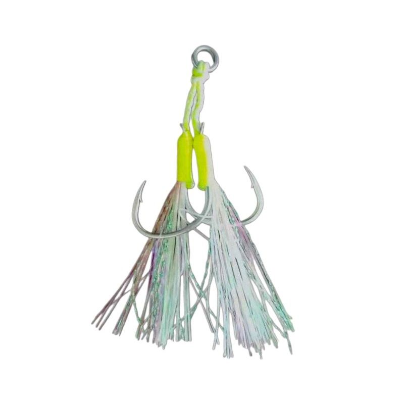 Αγκίστρι διπλό με νήμα - Assist Hooks - 1/0 - 832434