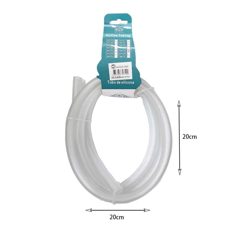 Nihao Aquarium Σωλήνας Ενυδρείου 15mm*2m - Airline Tubing