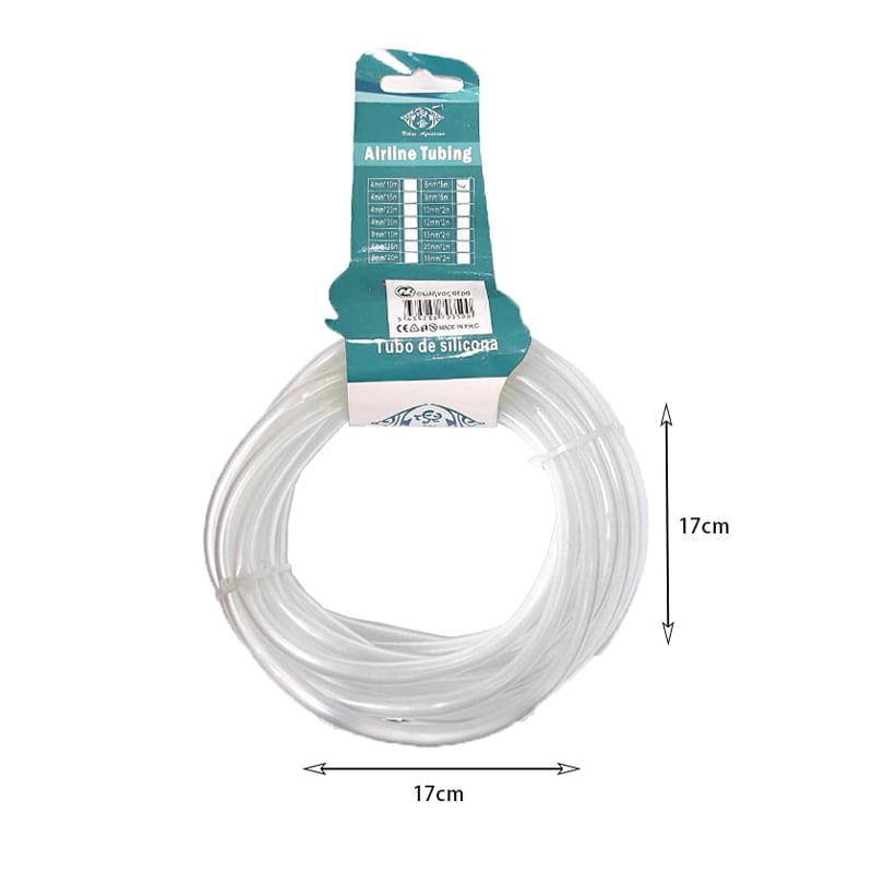 Nihao Aquarium Σωλήνας Ενυδρείου 6mm*5m - Airline Tubing