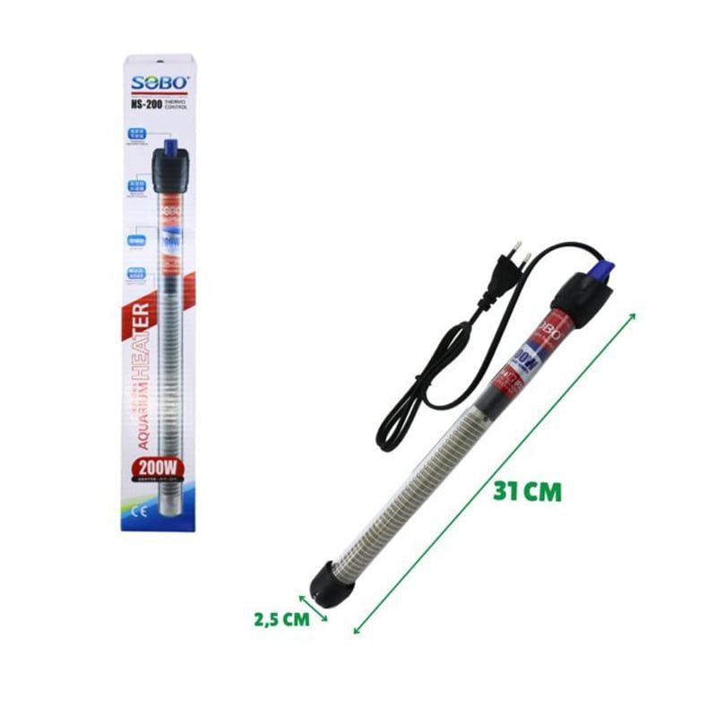 Sobo Θερμοστάτης Ενυδρείου HS-200 200W - Aquarium Thermo Control