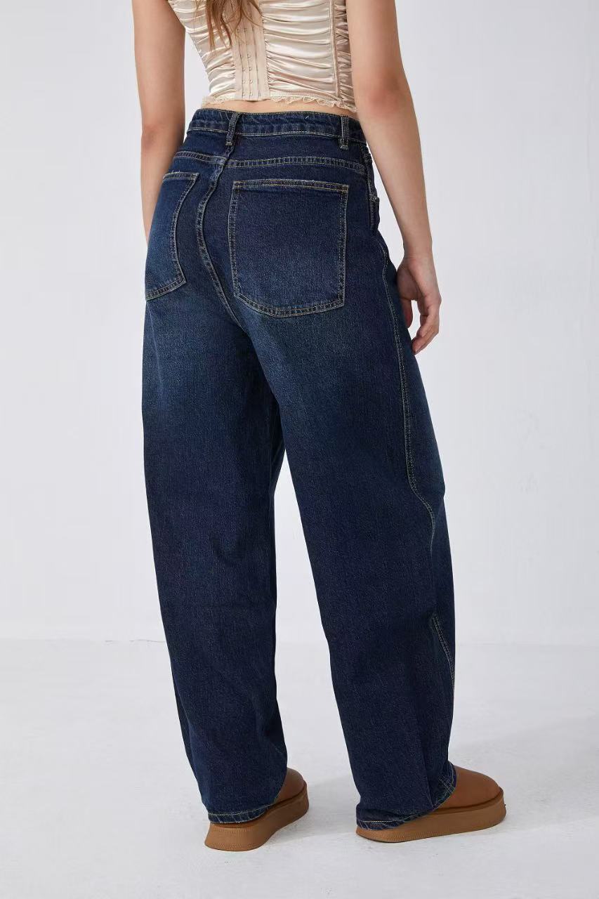 ADORO Women's Ballon Jeans Blue