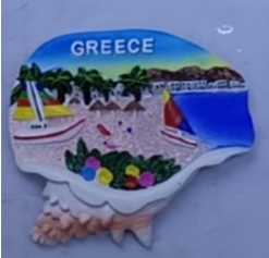 Tουριστικό μαγνητάκι Souvenir - Σετ 12pcs - Greece - 678054