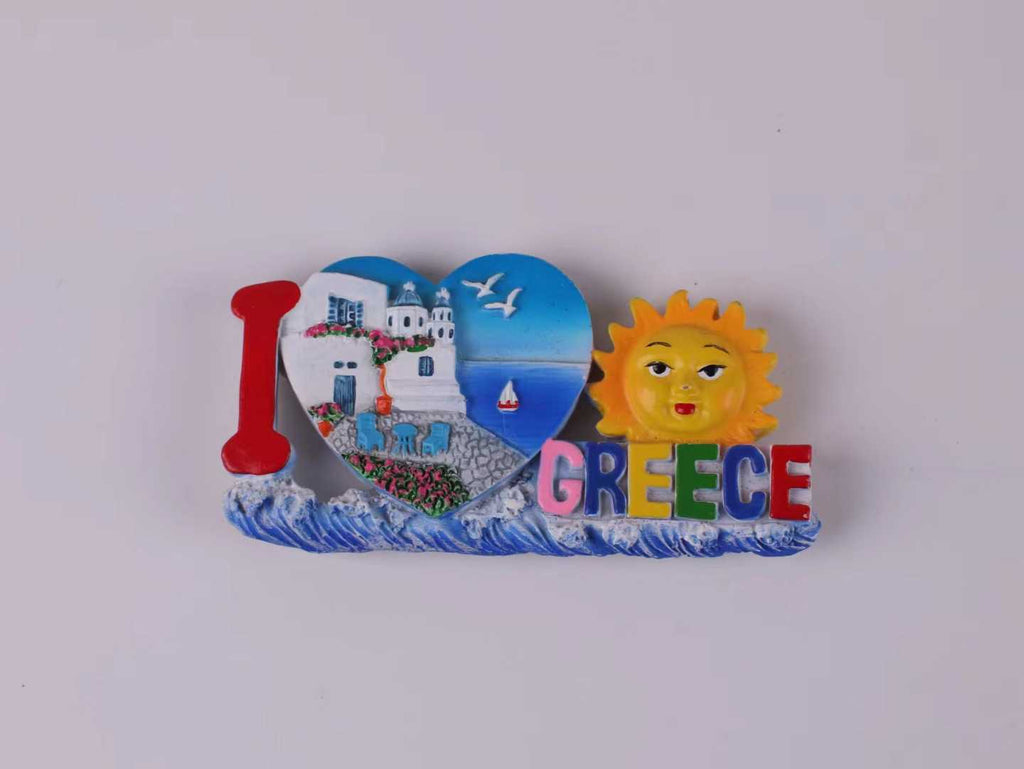 Tουριστικό μαγνητάκι Souvenir - Σετ 12pcs - Greece - 678048