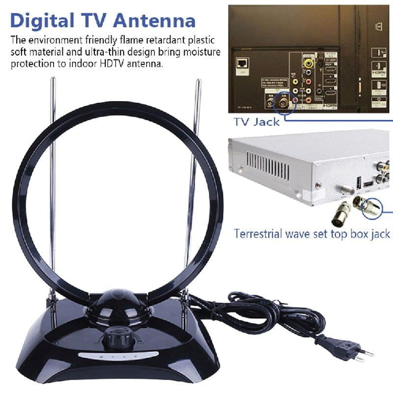 Φορητή ψηφιακή κεραία τηλεόρασης - Digital HDTV Antenna TV Receiver DVB-T-FD-O
