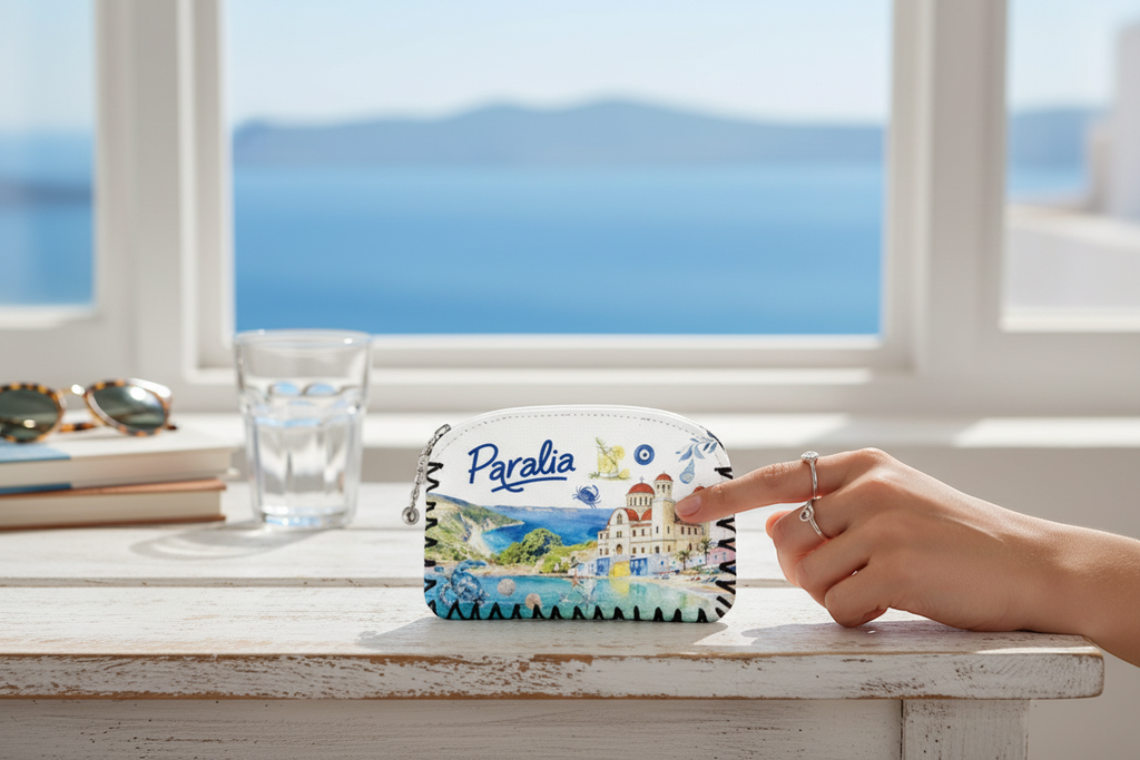 Πορτοφόλι Souvenir μπρελόκ - Σετ 10pcs - PVC - Paralia - 14*9cm - 871751