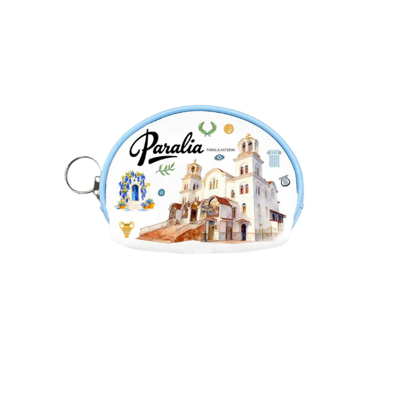 Πορτοφόλι Souvenir μπρελόκ mini - Σετ 10pcs - PVC - Paralia - 10*8*3cm - 871770